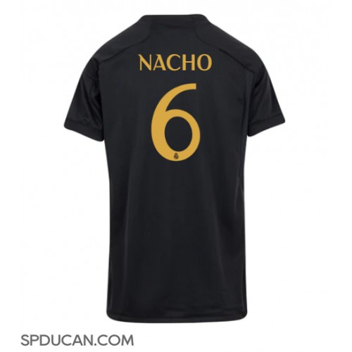 Zenski Nogometni Dres Real Madrid Nacho #6 Rezervni 2023-24 Kratak Rukav